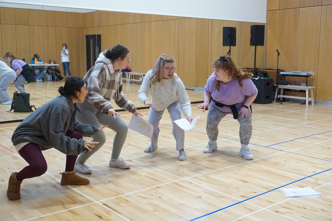 Robin Hood rehearsals