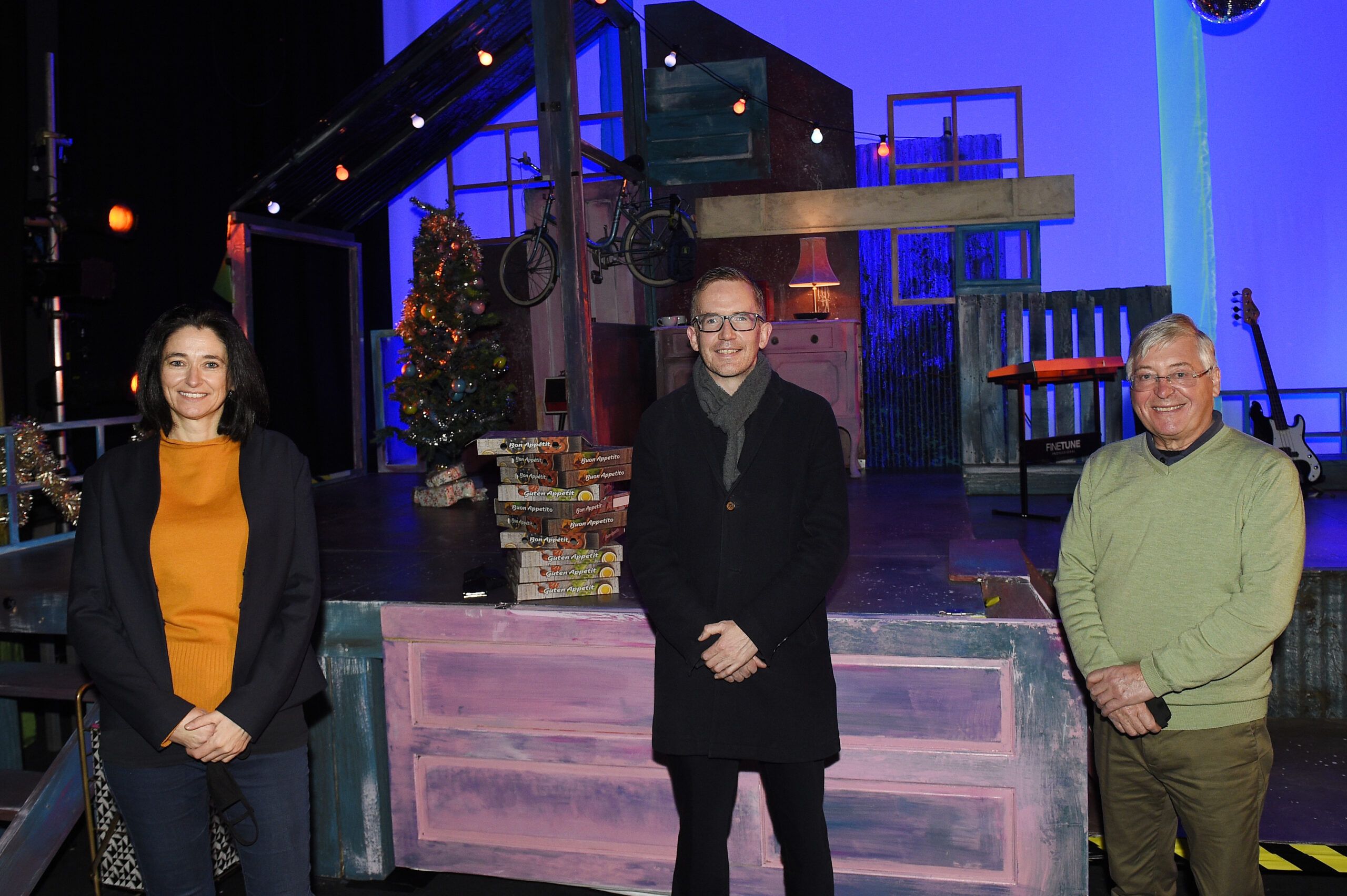 Cumbernauld Theatre at Lanternhouse visit by Stuart Mcdonald MP