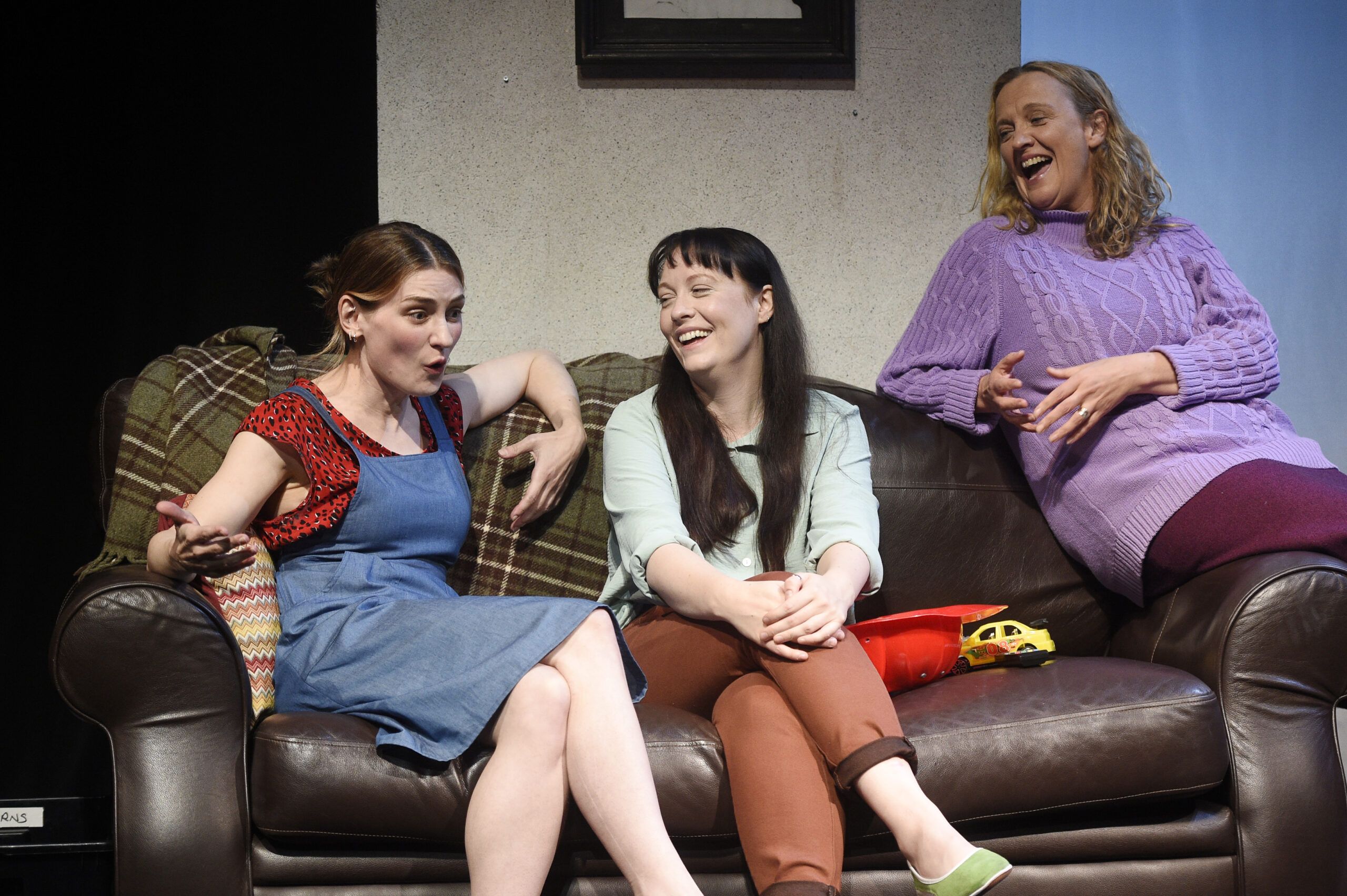 Pic Greg Macvean 23/09/2022 Cumbernauld TheatreBold Girls dress rehearsal