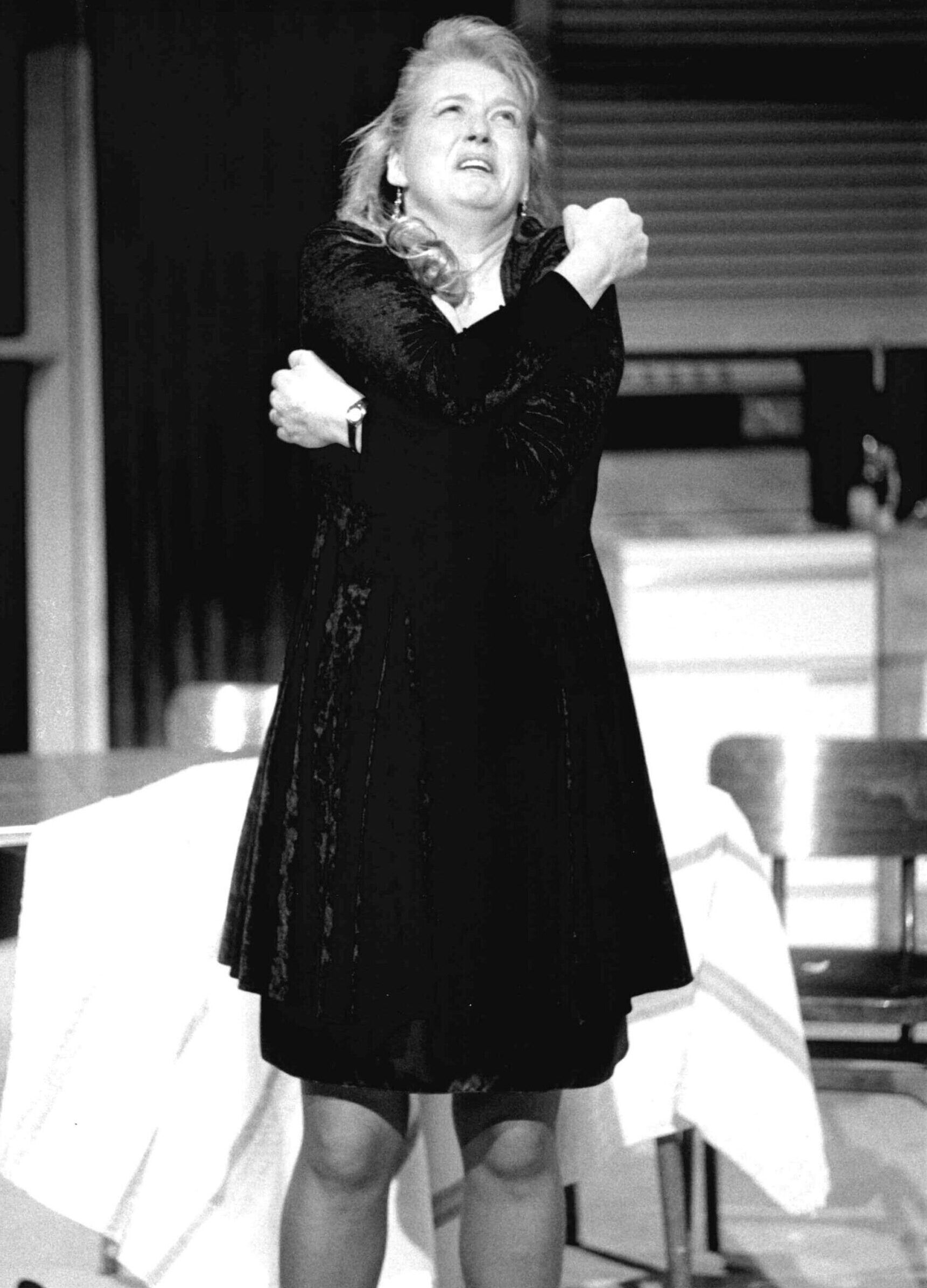 Borderline Theatre Company Eliza Langland as Marie