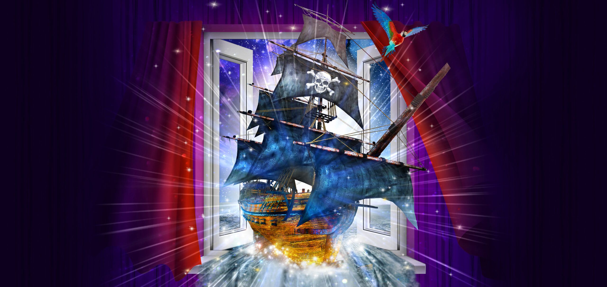 TREASURE ISLAND LANDSCAPE no title small short