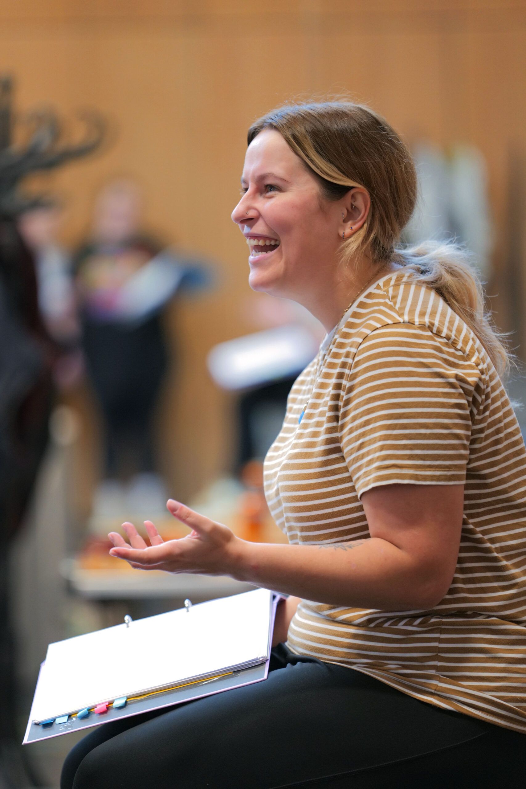 UGLY Rehearsal 17-11-23 Eva Beattie © Sartorial Pictures