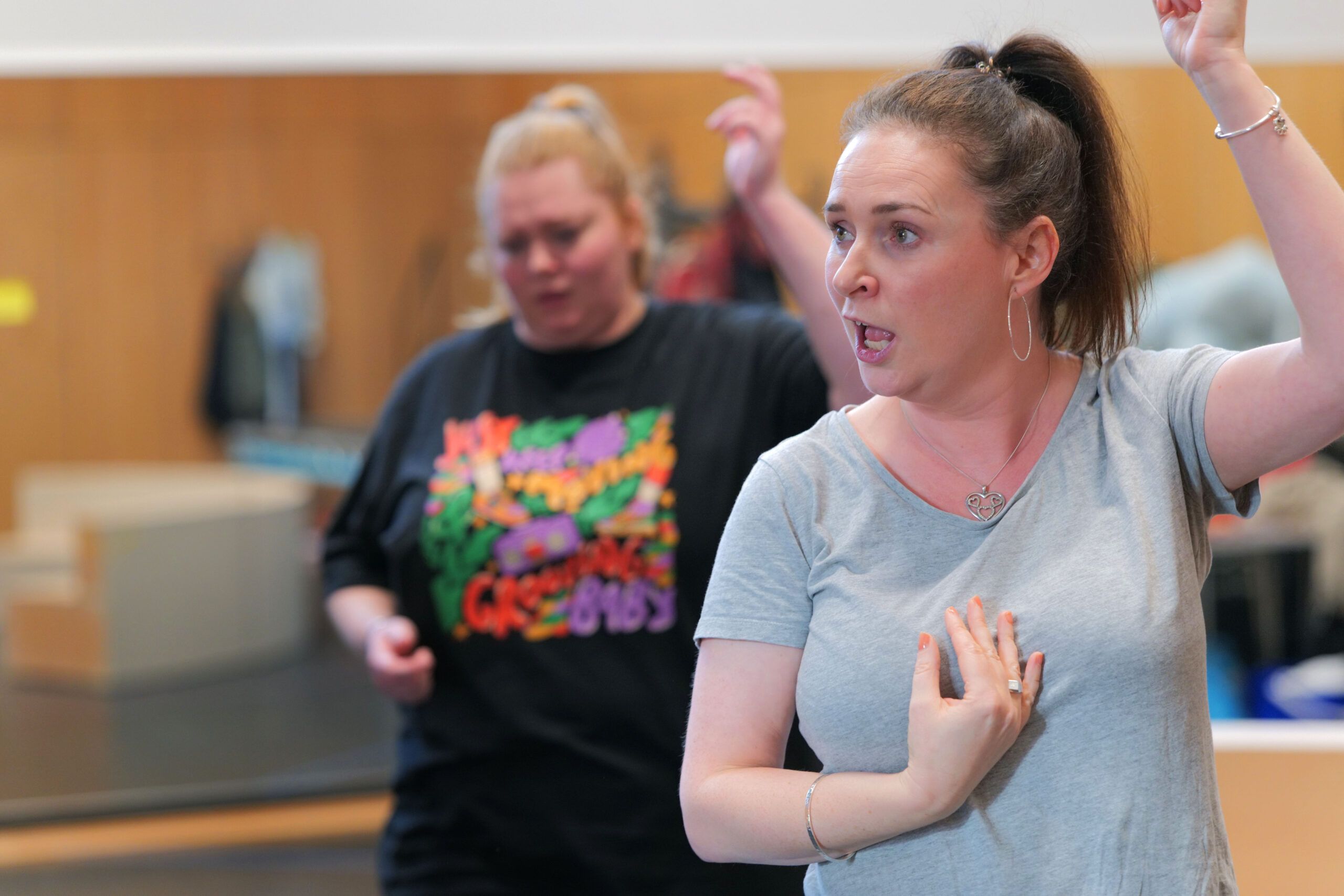UGLY Rehearsal 17-11-23 Lauren Ellis Steele, Jo Freer © Sartorial Pictures
