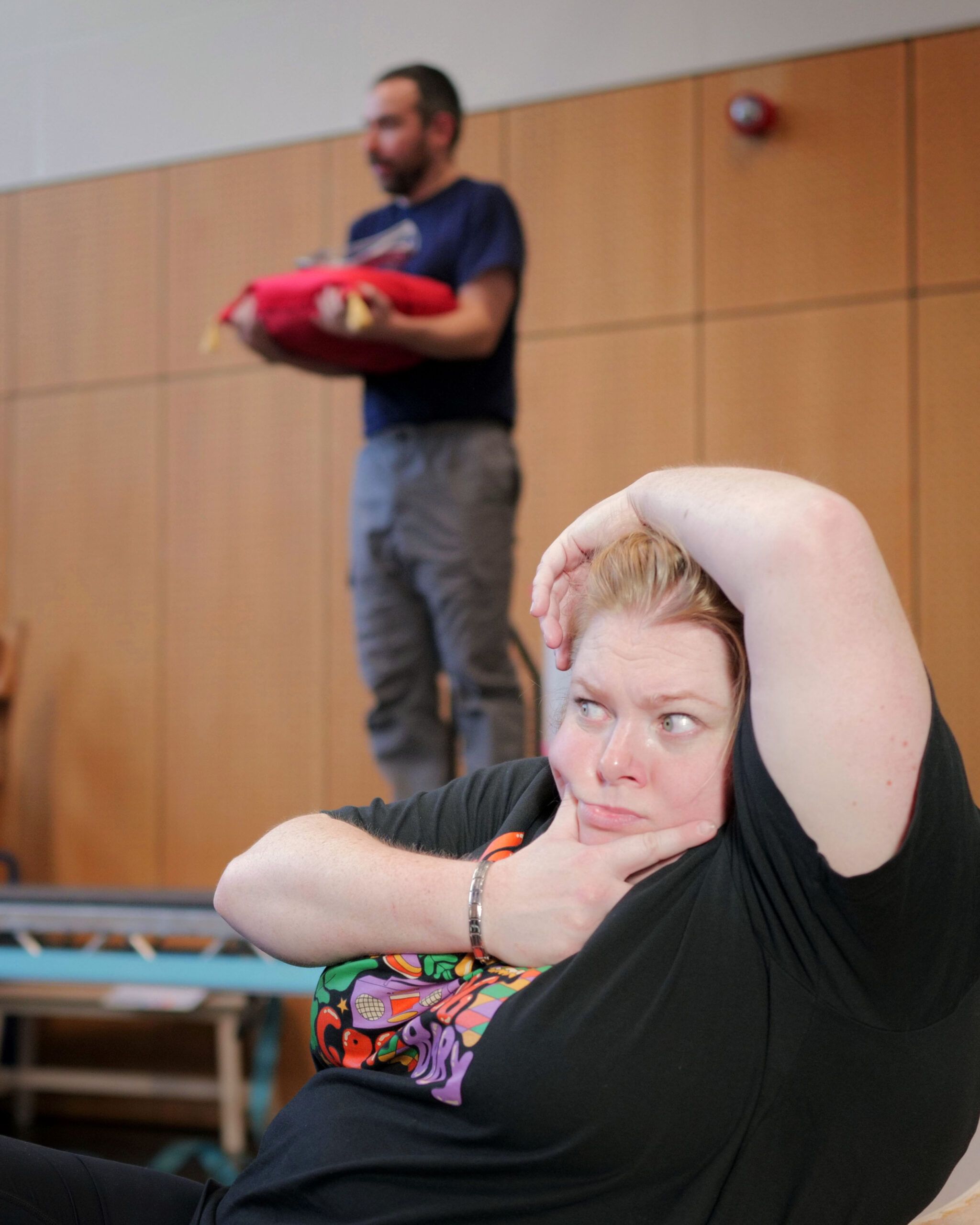 UGLY Rehearsal 17-11-23 Lauren Ellis Steele, Laurence Boothman © Sartorial Pictures