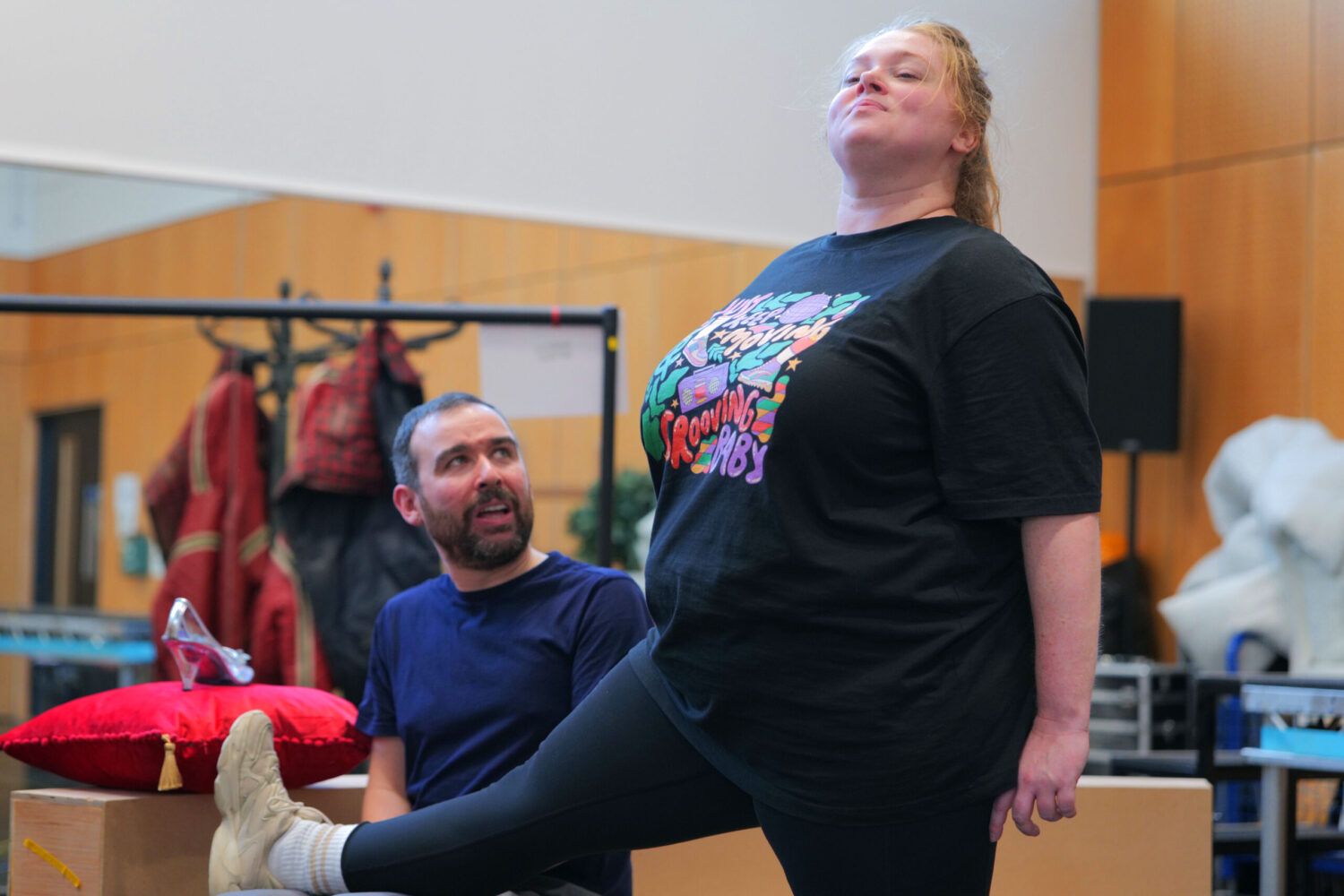 UGLY Rehearsal 17-11-23 Laurence Boothman, Lauren Ellis Steele © Sartorial Pictures