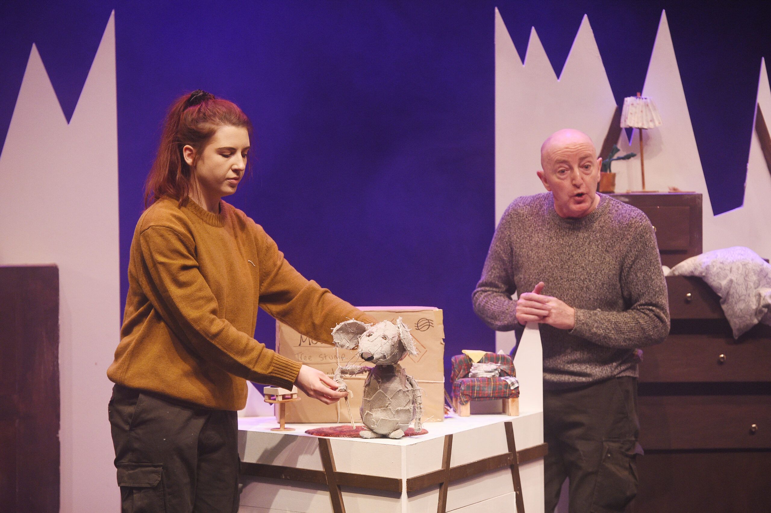 Pic Greg Macvean 19/11/2021 - Cumbernauld TheatreHibernate production shots