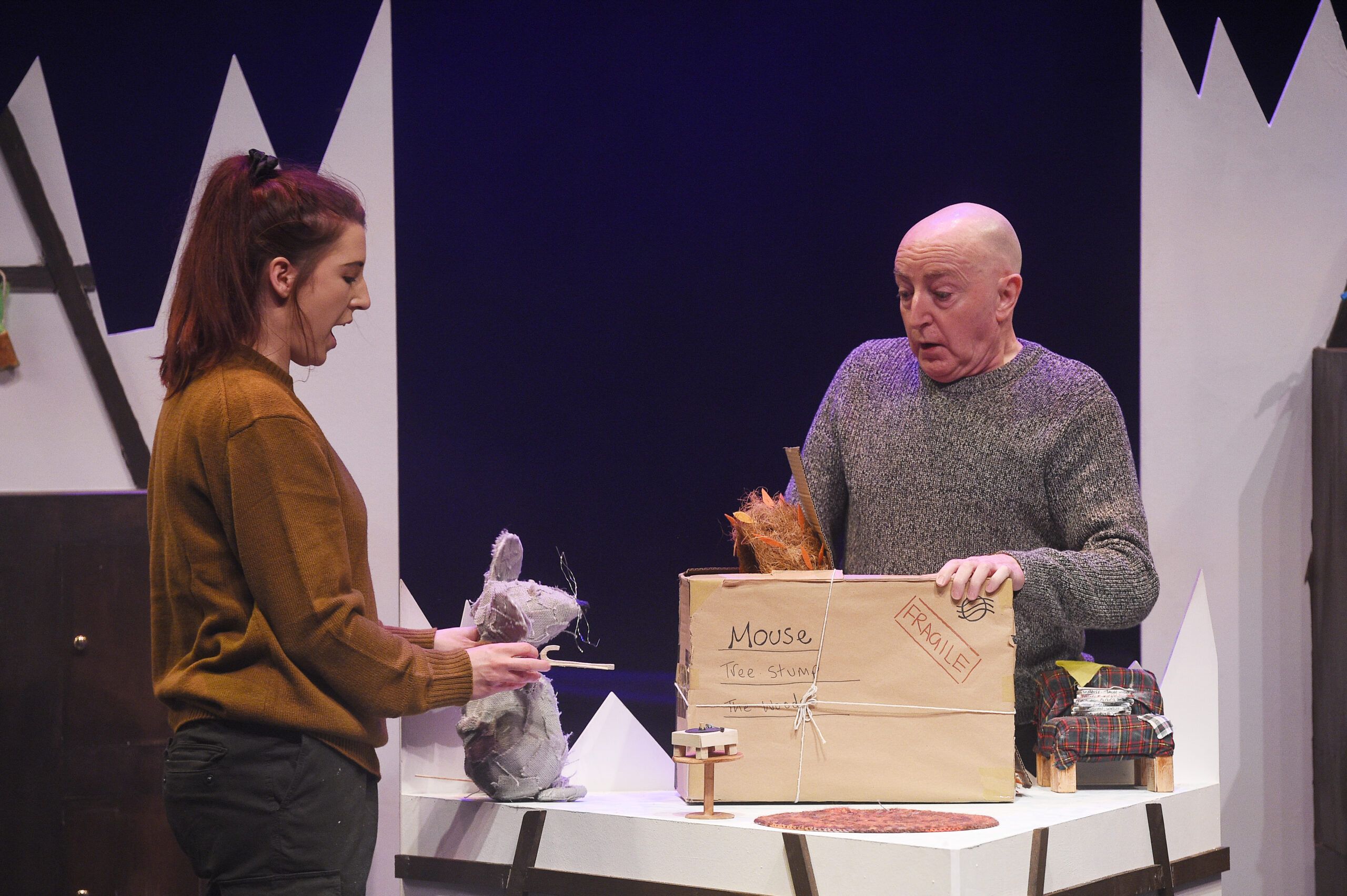 Pic Greg Macvean 19/11/2021 - Cumbernauld Theatre
Hibernate production shots
